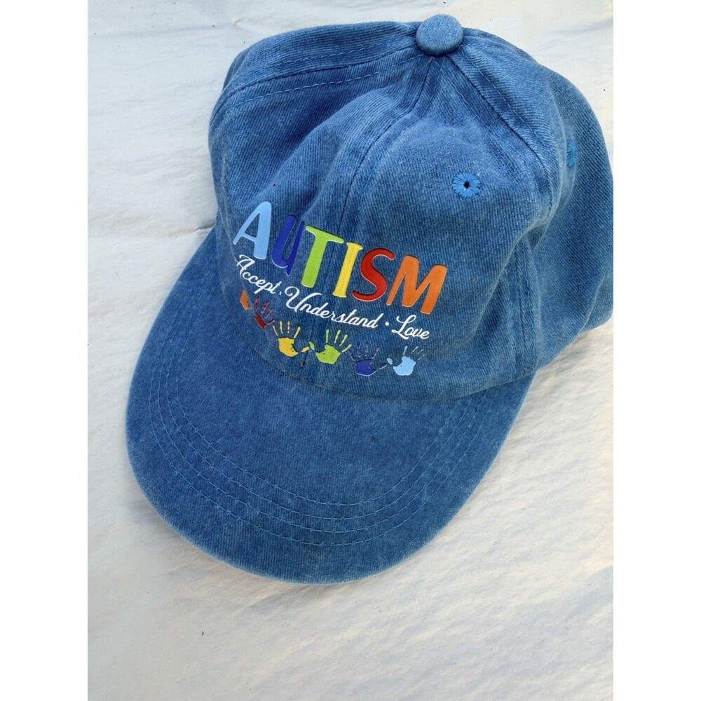 Autism Awareness Accept Vintage Washed Baseball Cap Unisex Adjustable Hat